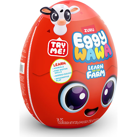 Eggy wawa bath time - large- assorteret