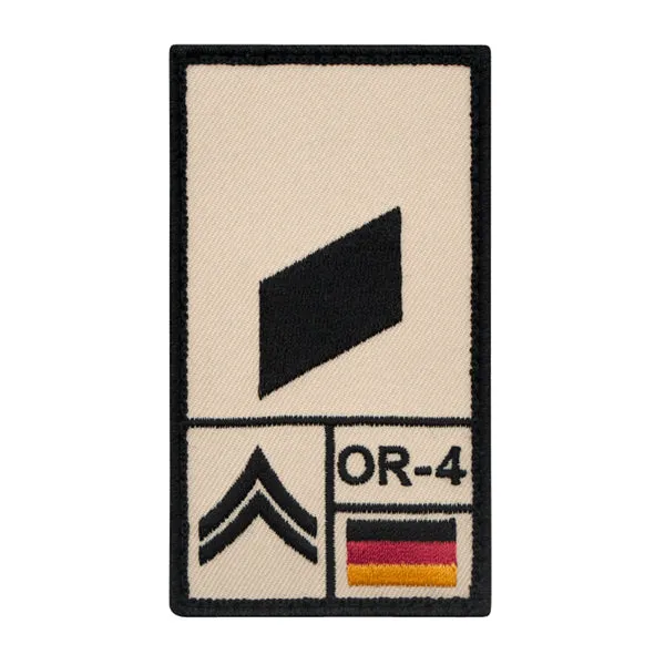 Café Viereck -  Rank Patch Korporal