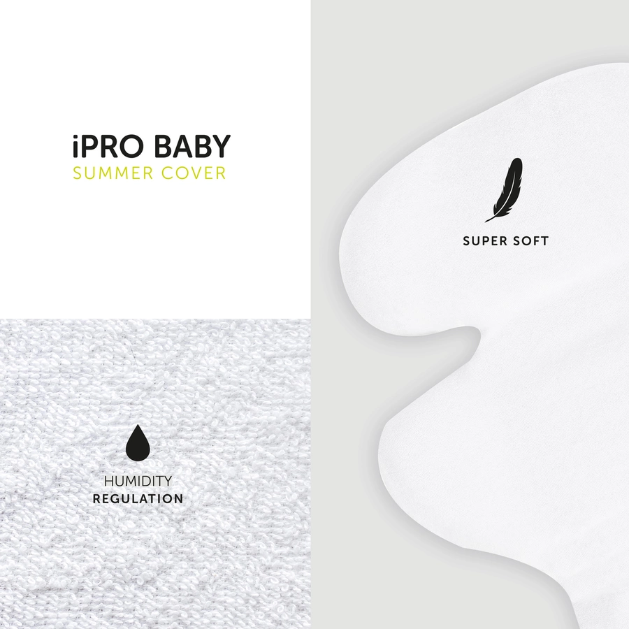 hauck Sommerbezug für iPro Baby weiß