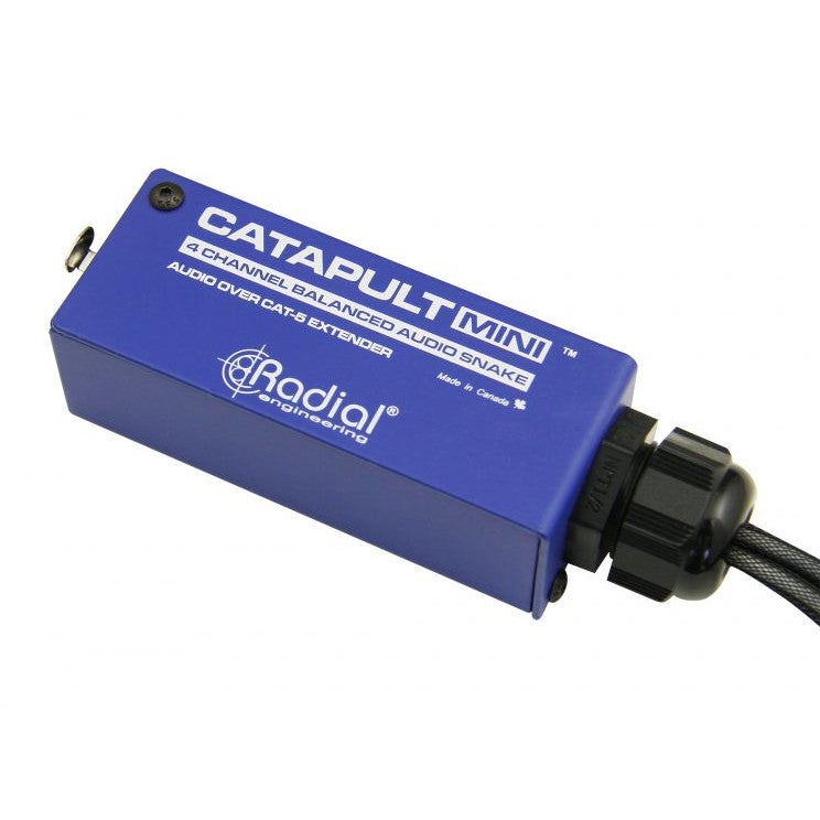 Radial Catapult Mini TX audio converter analoog naar Cat 5