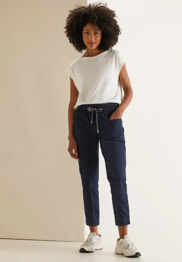 Loose Fit Hose - deep blue