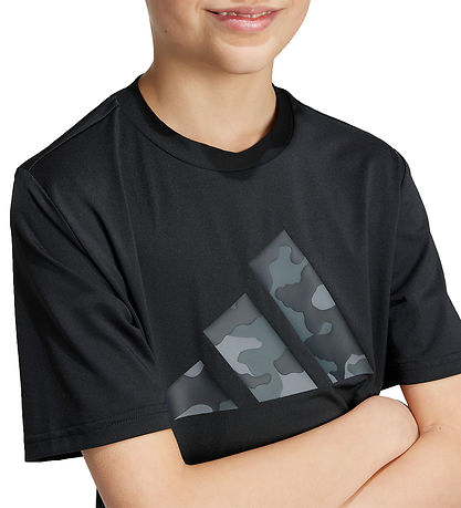 adidas Performance T-shirt - J TR-ES PRI T - Sort