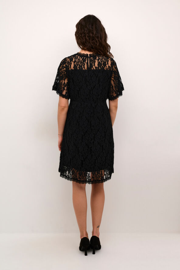 Cream CRKit Lace Dress Pitch black