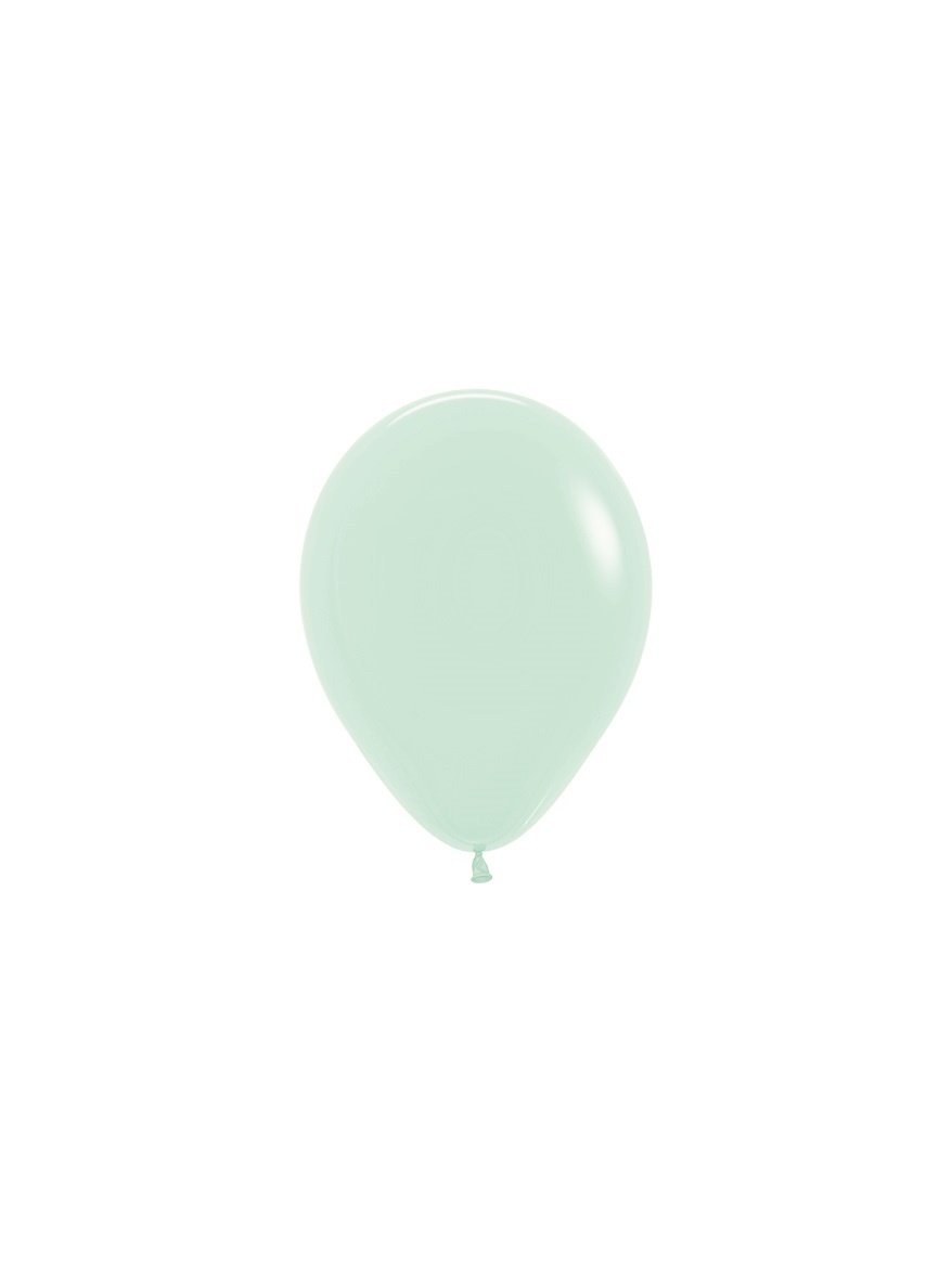 Ballonnen Pastel Matte Green 12cm 50st