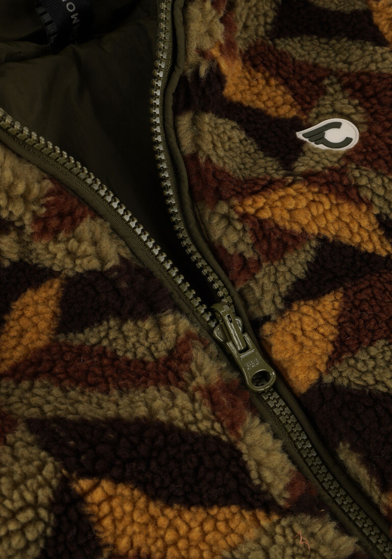COMMON HEROES groene common heroes jack common heroes reversible outerwear jacket