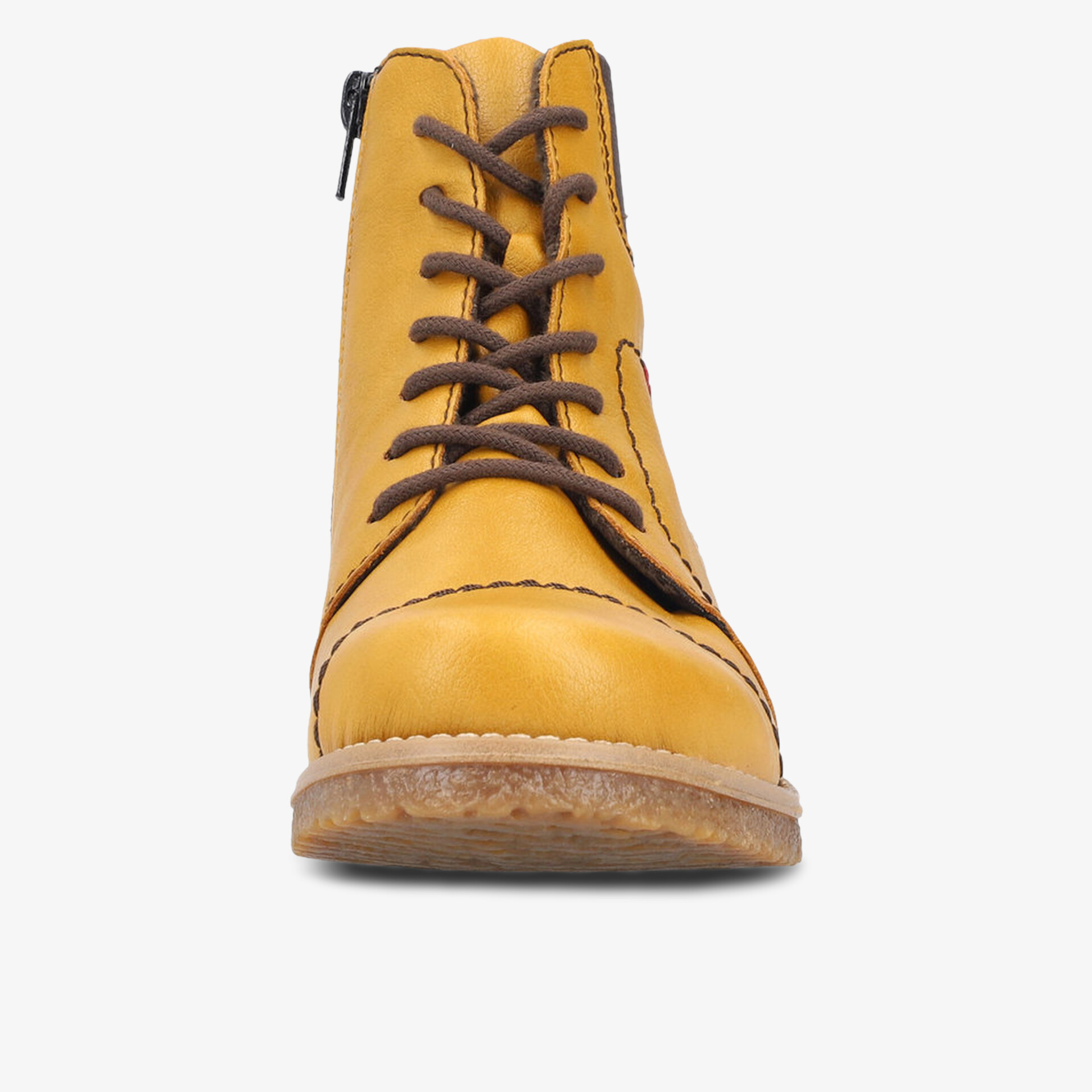 rieker Damen Schnürstiefeletten gelb
