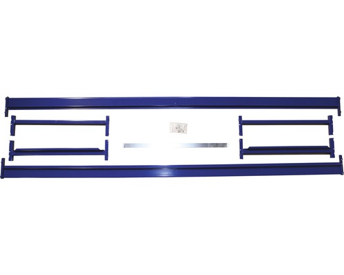 Extra niveau voor zware industriële stellingkast 200x60 cm zonder houten voet
