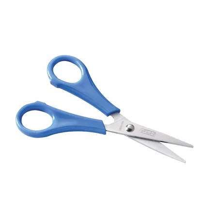 Herlitz Bastelschere für Linkshänder / spitz / Farbe: blau