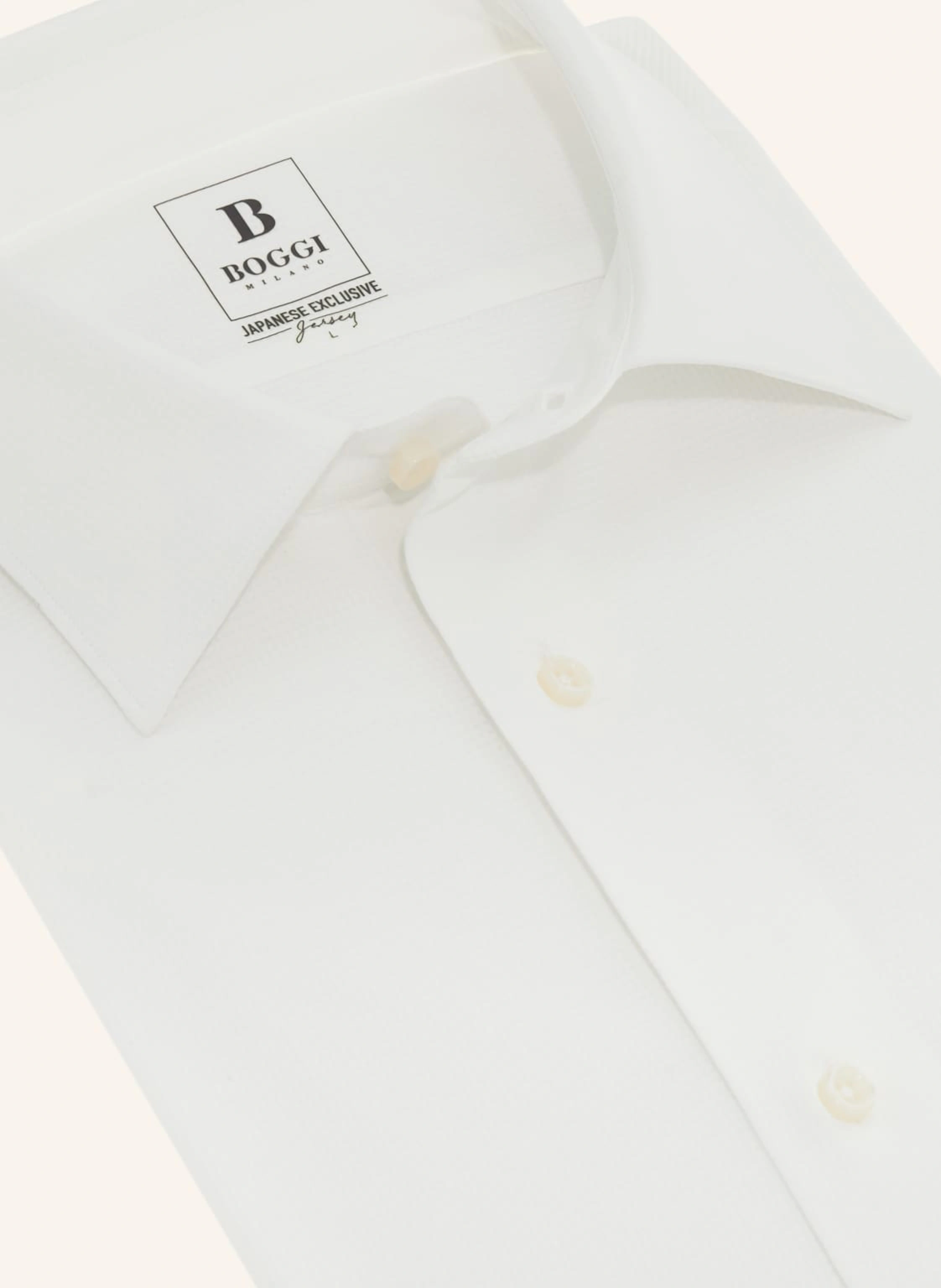 BOGGI MILANO Jersey-Hemd Regular Fit