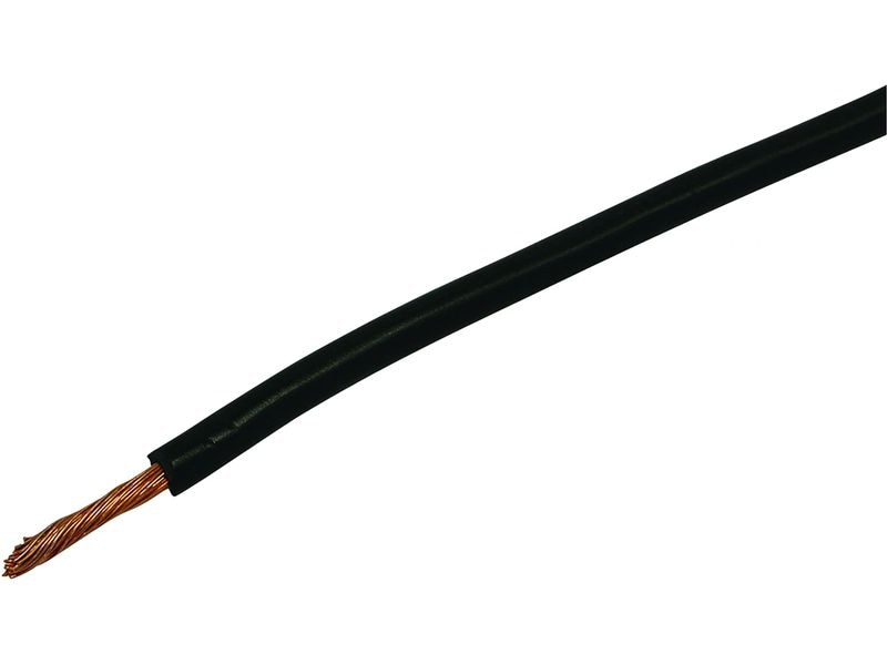STEFFEN T-Litze 1.5 mm², 100 m Schwarz Installationskabel