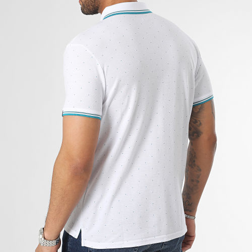 Polo Manches Courtes Blanc
