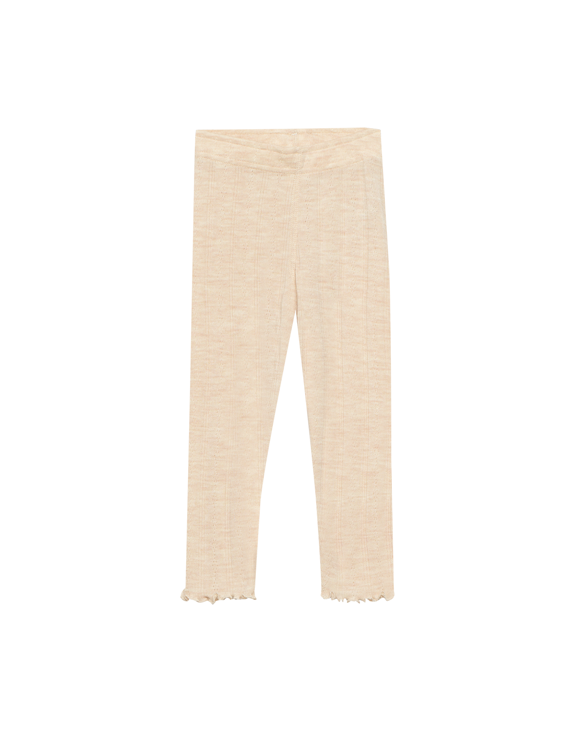 Pointelle legging van merinowol voor baby’s
