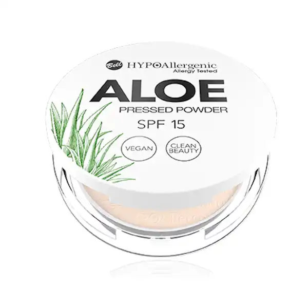 Aloe Pressed Powder SPF 15 01 Cream