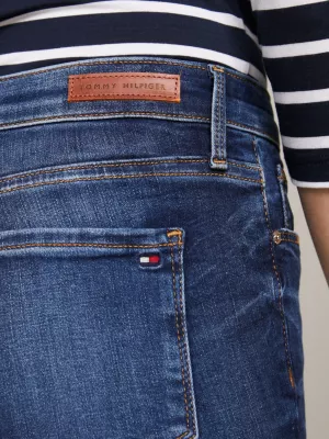Calça jeans Como Heritage Skinny Fit Desbotada