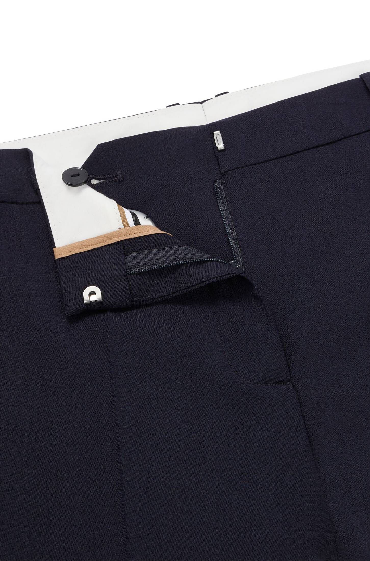 BOSS| Damen Businesshose TILUNAH aus Wolle