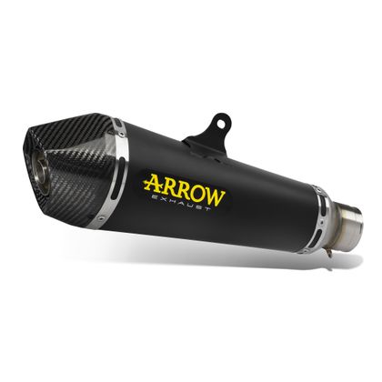 Silencieux Arrow X-kone nichrom dark embout carbone - Noir