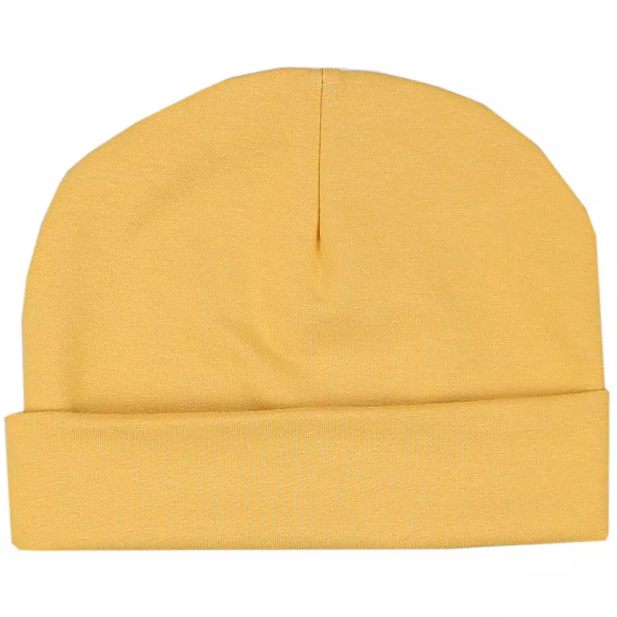 TupTam Unisex Kinder Beanie Mütze Schlauchschal Set gelb