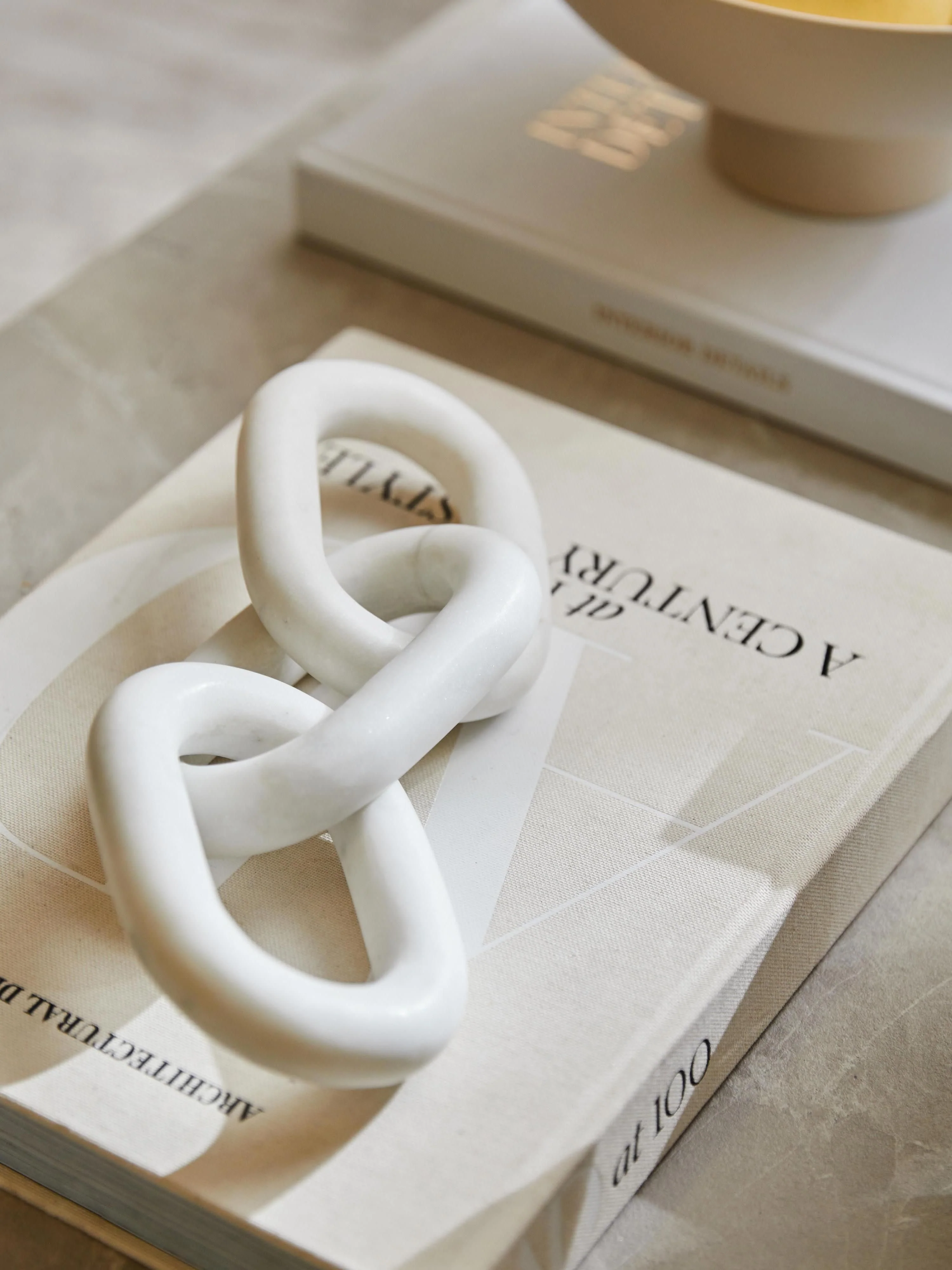Decoratief object Milena van marmer