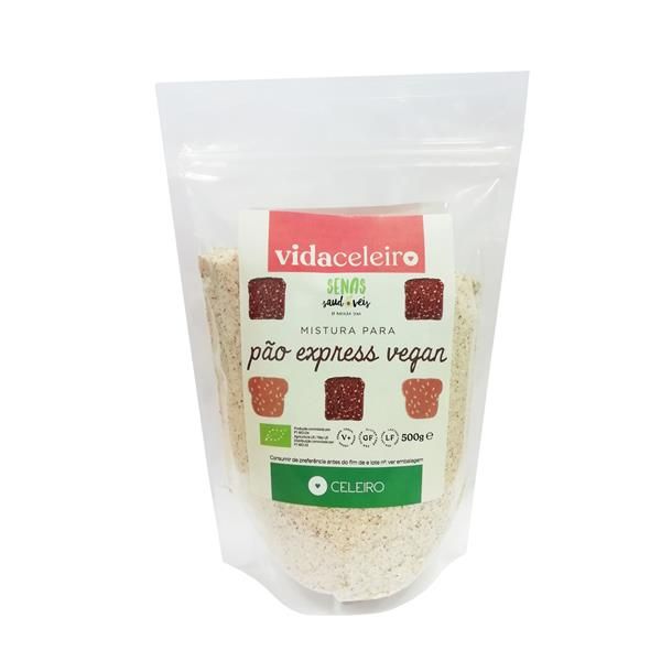 Mistura Para Pão Express Bio Vegan, By Senas Saudáveis