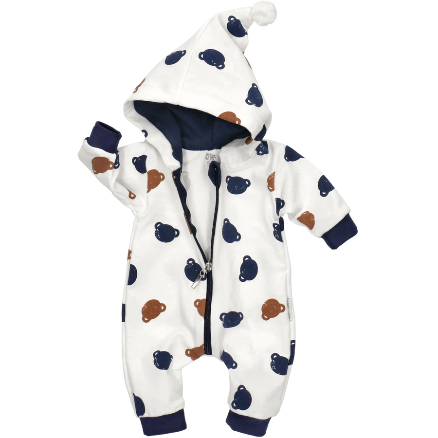 Baby Sweets Overall Lieblingsstücke weiß navy braun