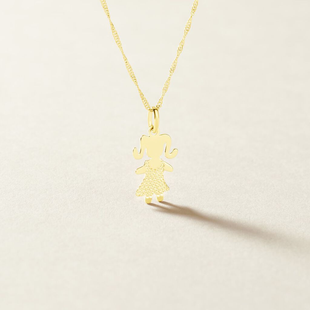 Pendentif Estrellita Fille Or Jaune
