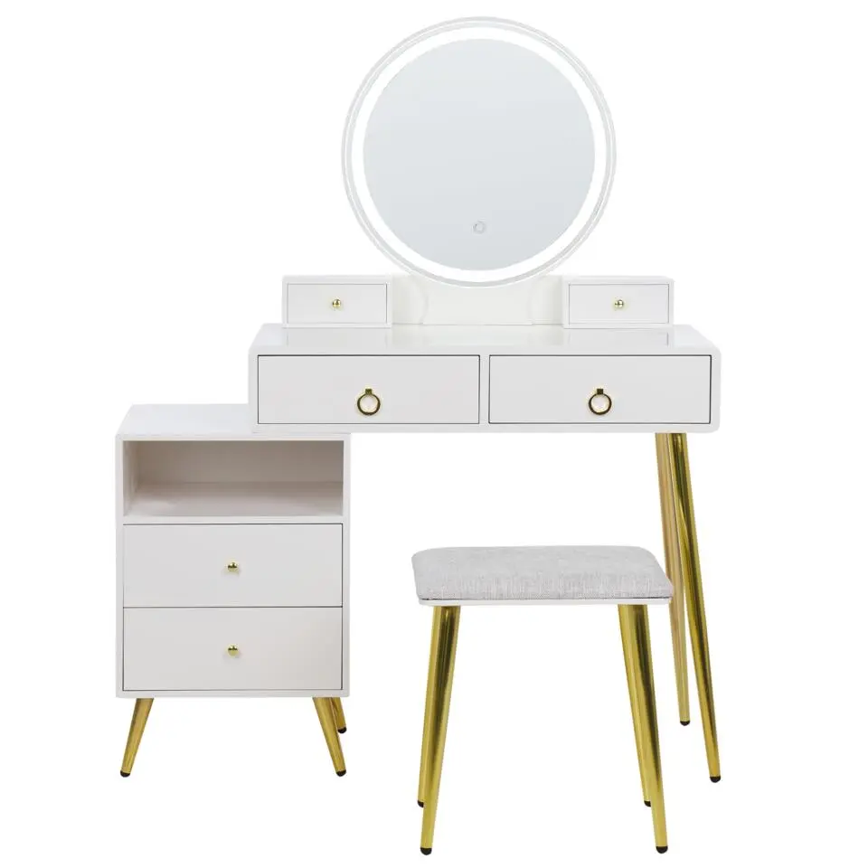 YVES - Kaptafel - Wit - MDF