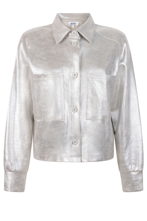 Zoso zilveren dames blouse