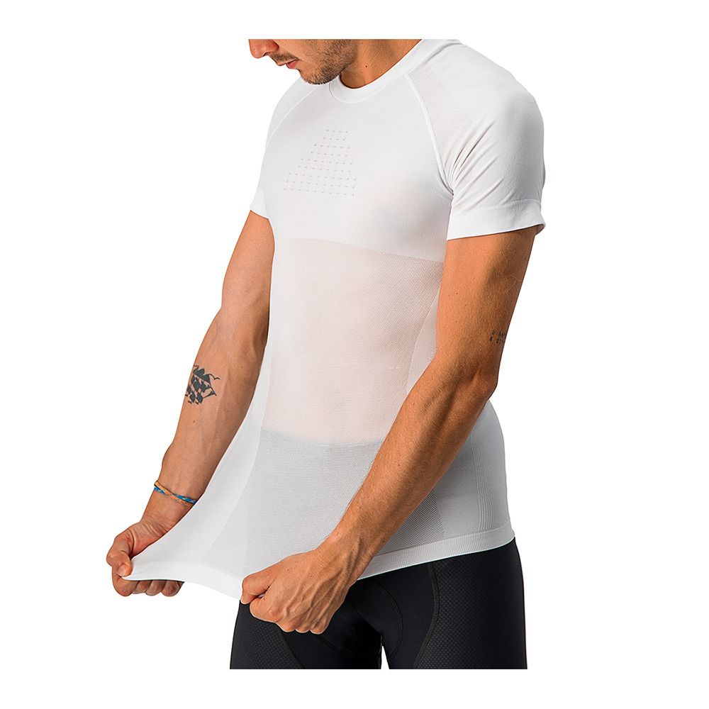 Castelli CORE SEAMLESS - Sous-couche Homme white