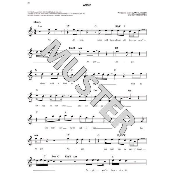 Hal Leonard The Easy Seventies Fake Book