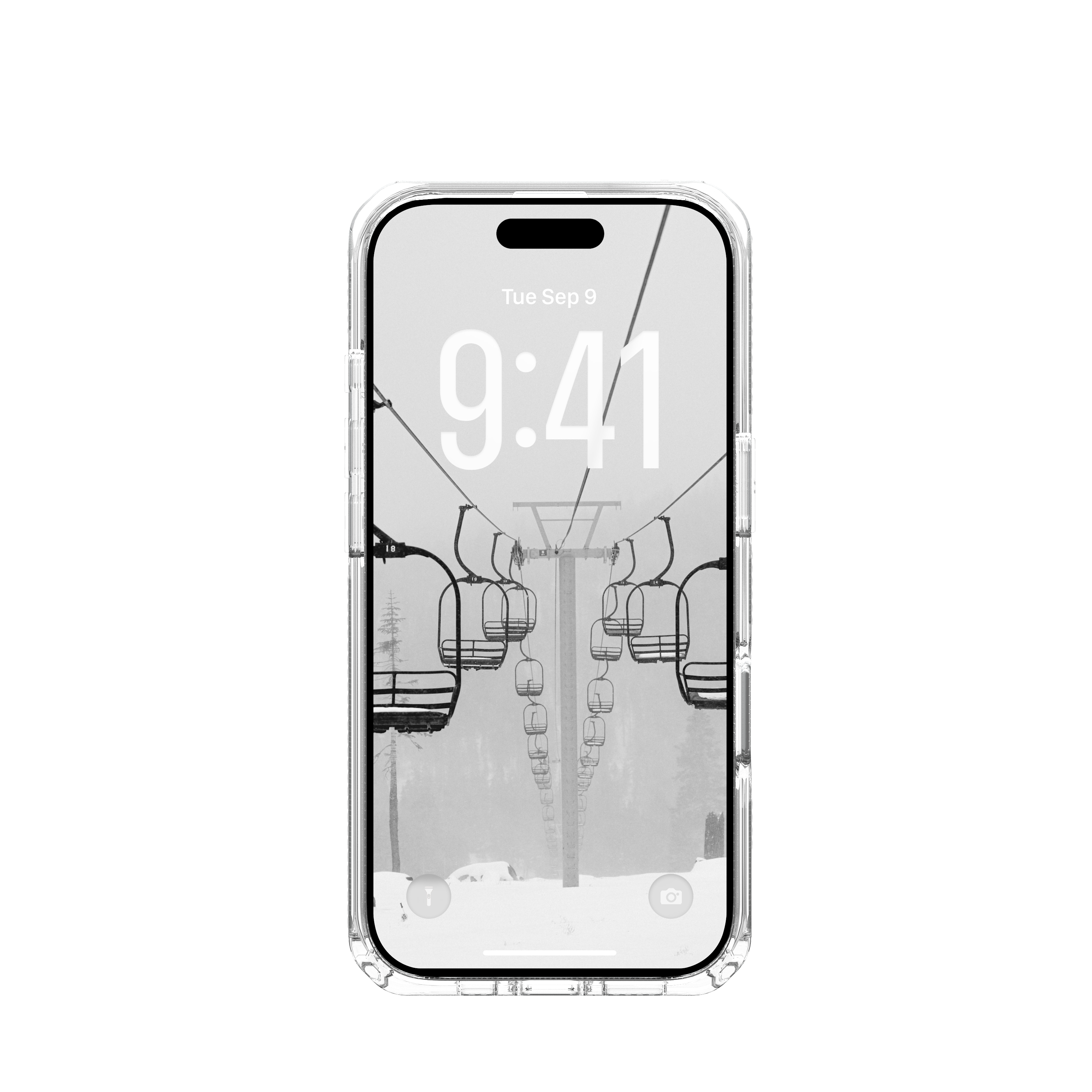 iPhone 17 MagSafe Hybrid Schutzhülle Plyo (114531114341) - Ice (Weiss / Transparent)