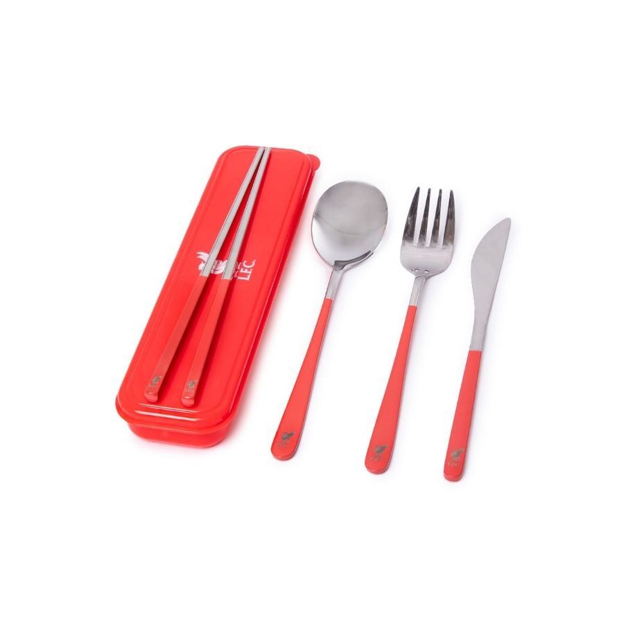 Liverpool Cutlery & Chopsticks Pack - Rouge
