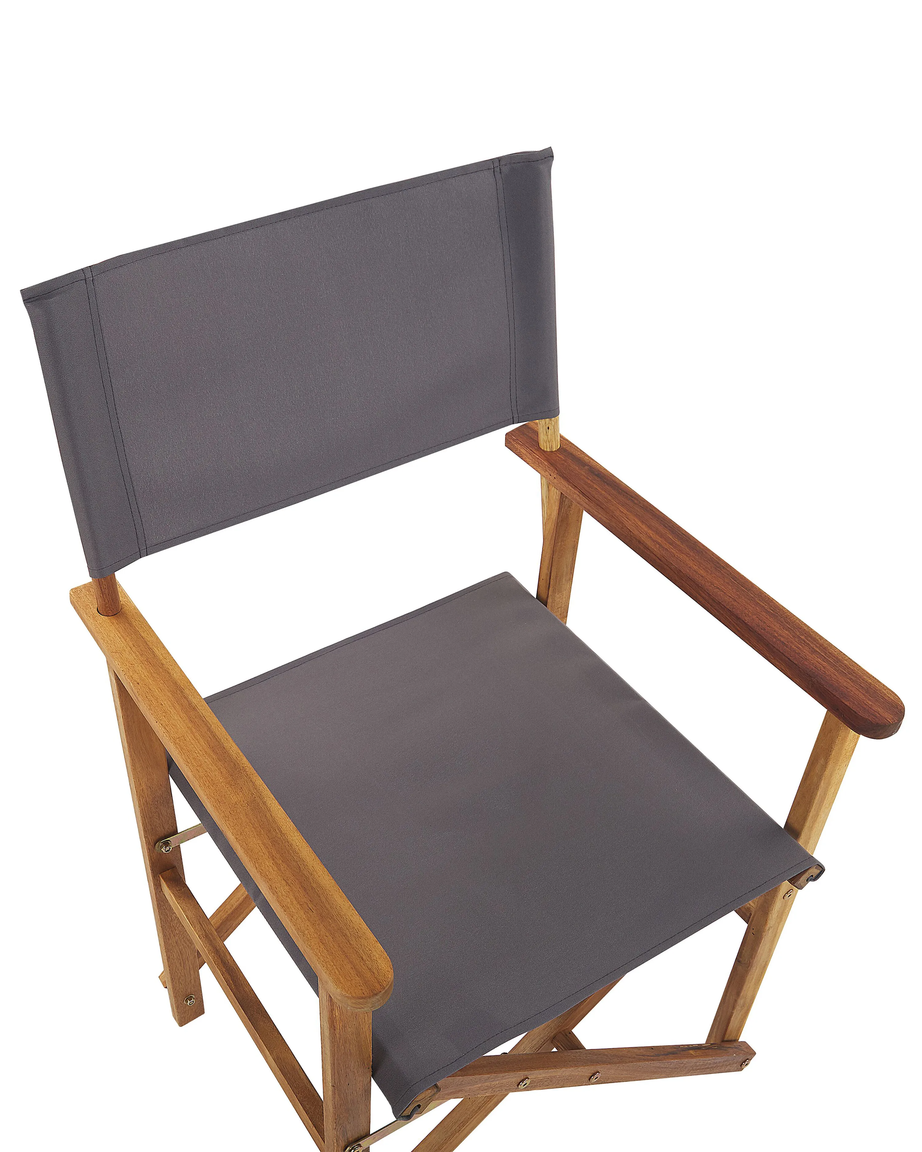 Set van 2 tuinstoelen CINE Acaciahout Grijs