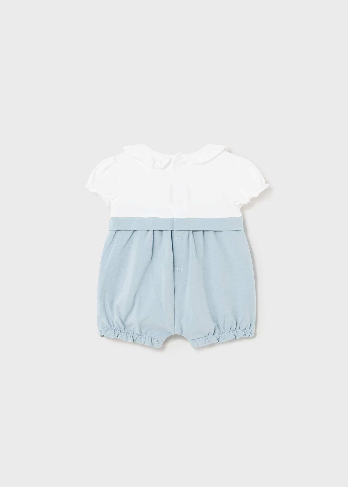Conjunto de 2 macacões Better Cotton Cristal para recém-nascidos