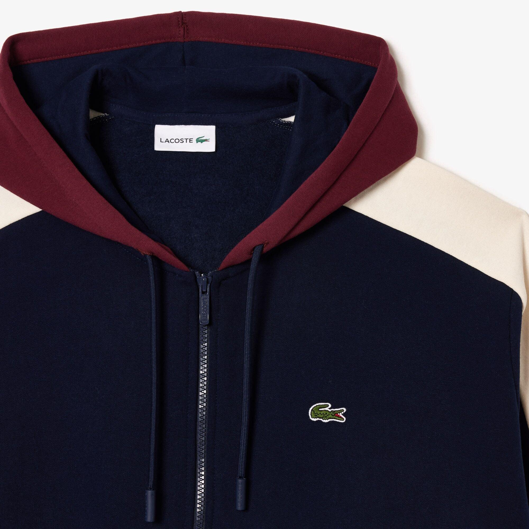 Lacoste Big Fit Zip Up Hoodie