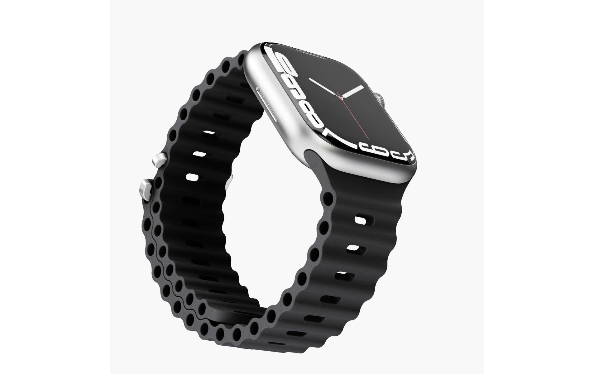 Wave Band Apple Watch 38/40/41 mm BlackArmband für Apple Watch 38/40/41 mm