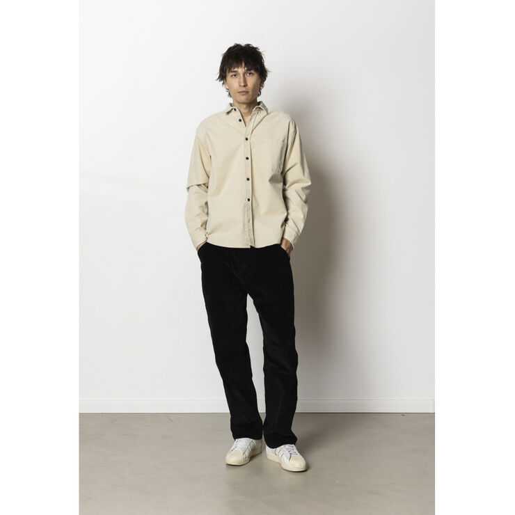 Fat Moose Chase corduroy shirt Ecru