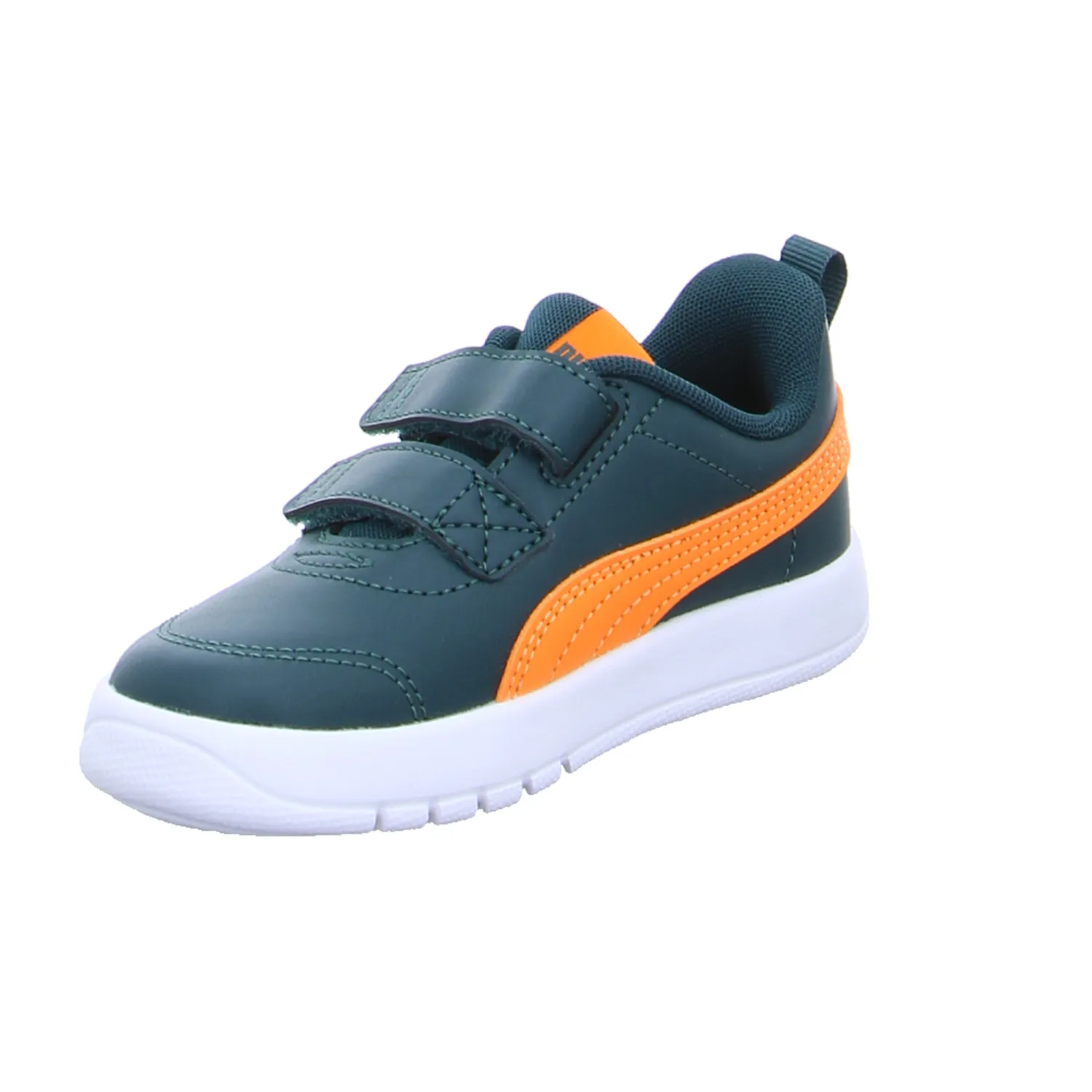 PUMA Baby-Sport-Bottine Grün Textil  unisex Sneaker