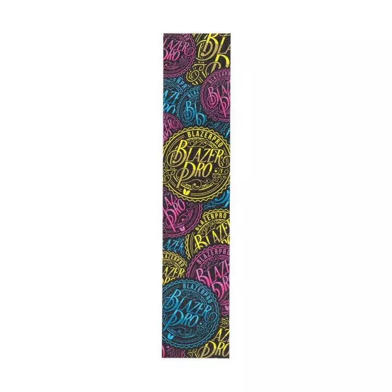 Grip Trottinette BLAZER PRO Griptape Badge Multi Jaune violet