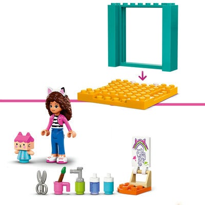 LEGO Gabby's Dollhouse 10795 Lag ting med Baby Boks