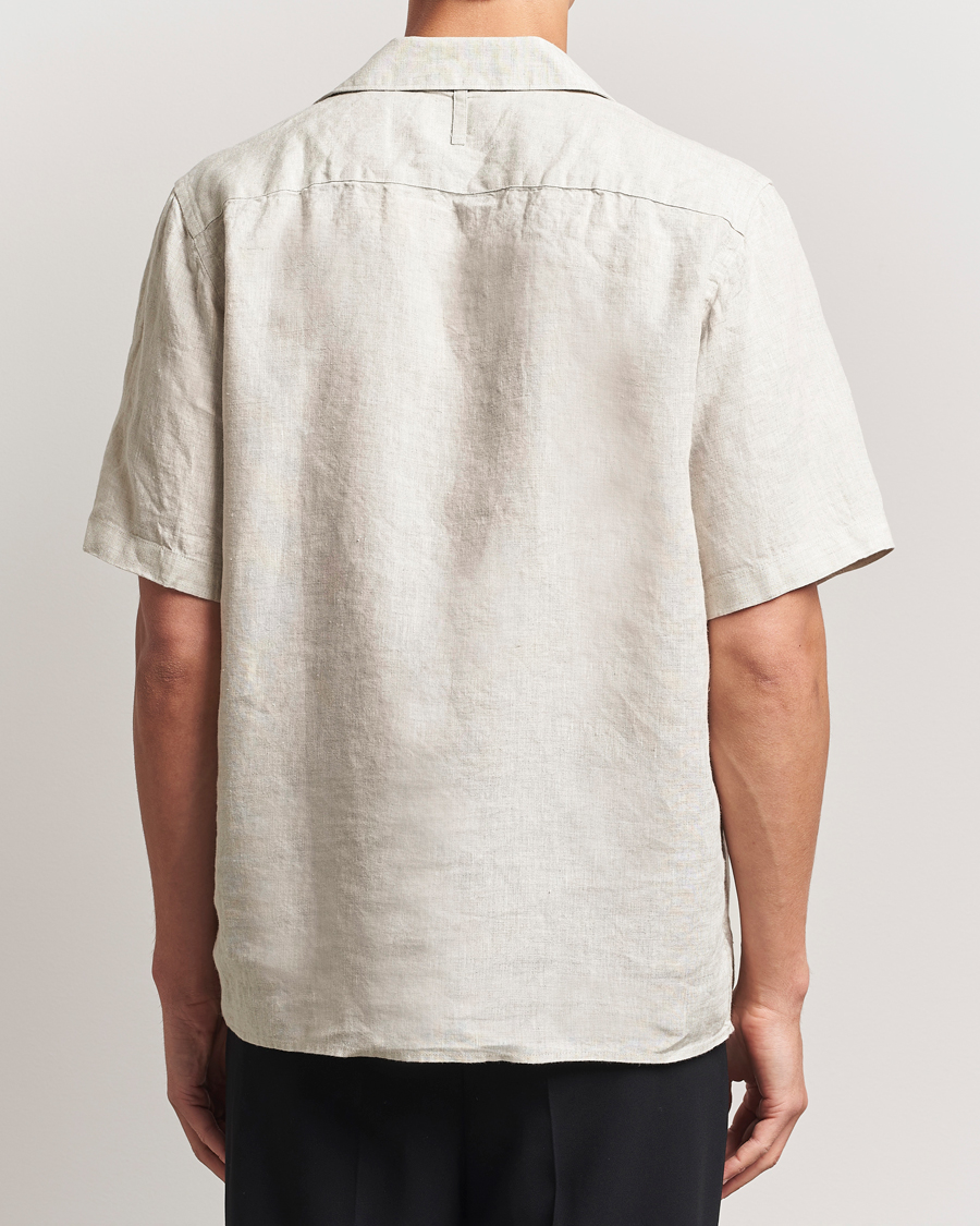 NN07 Julio Linen Resort Shirt Oat
