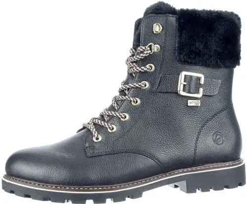 D8481-02 Remonte zwart - maat 38 veterboot zwart - maat 38 Calandschoen