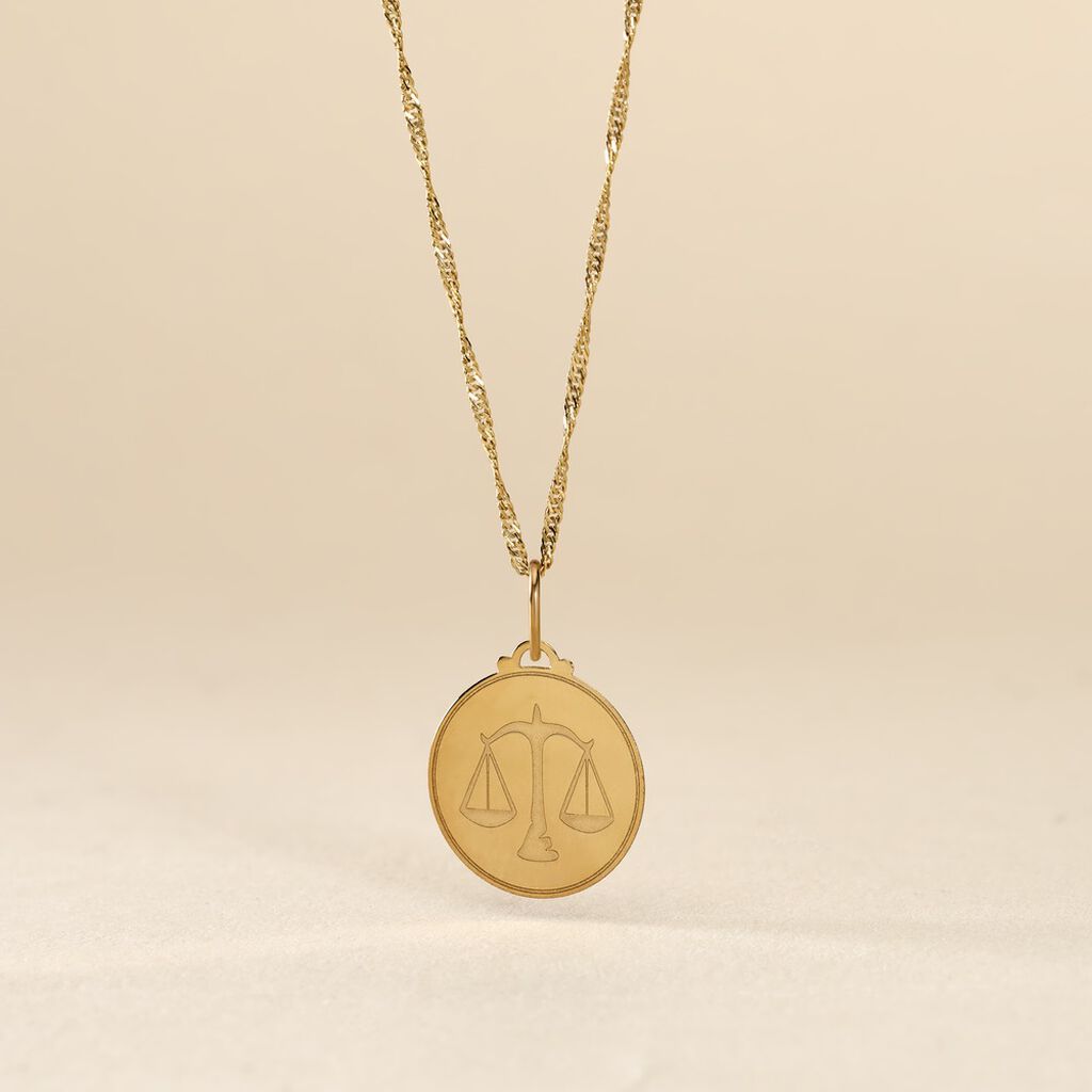 Pendentif Lamie Zodiaque Or Jaune