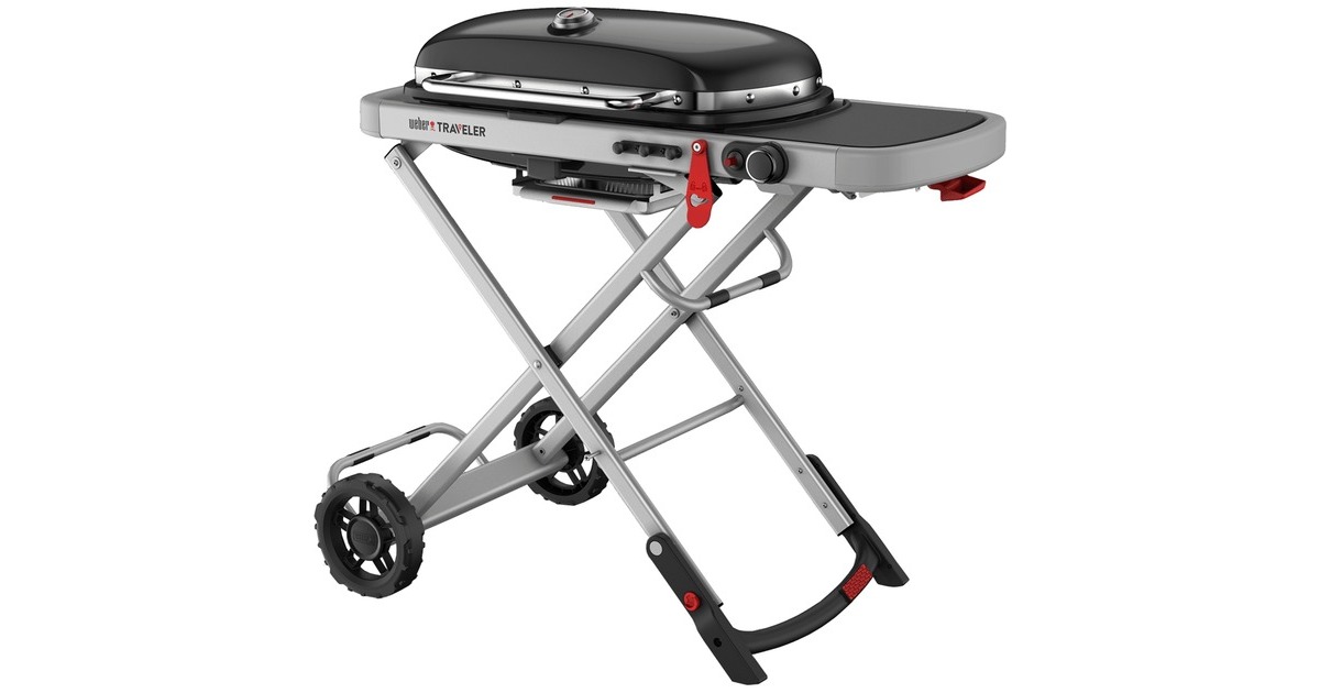 WeberTraveler Gasbarbecue  (Zwart)
