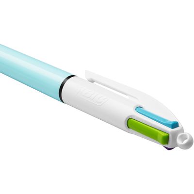 BIC 4 Couleurs FUN - Stylo à bille 4 couleurs