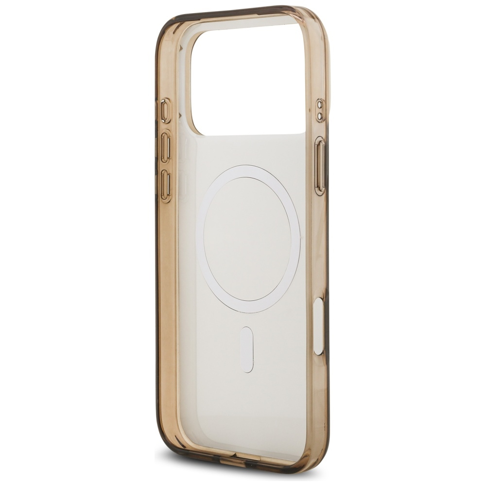 iPhone 17 Pro Max MagSafe Hardcase Hülle IML 4G Background (GUHMP17XH4DTEW) - Braun
