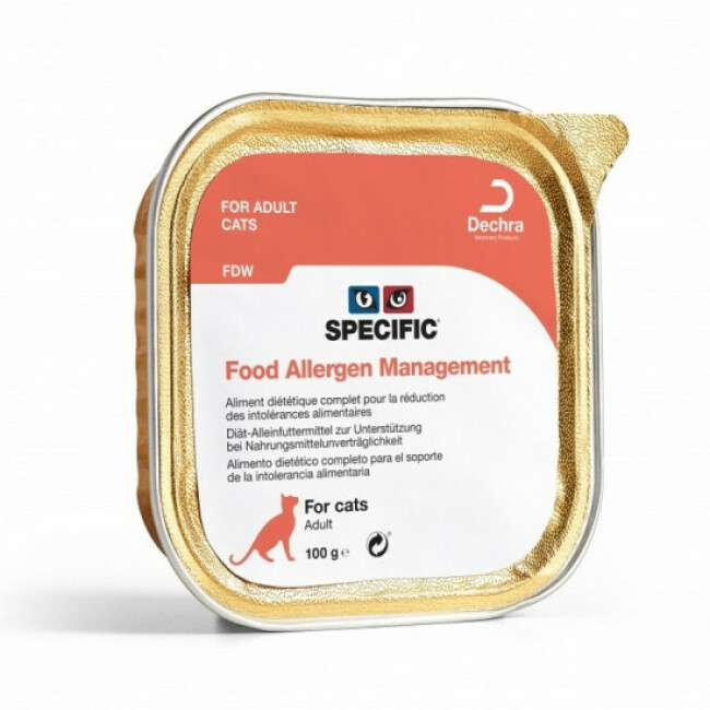 Pâtée Specific pour chats FDW Hypoallergénique Management