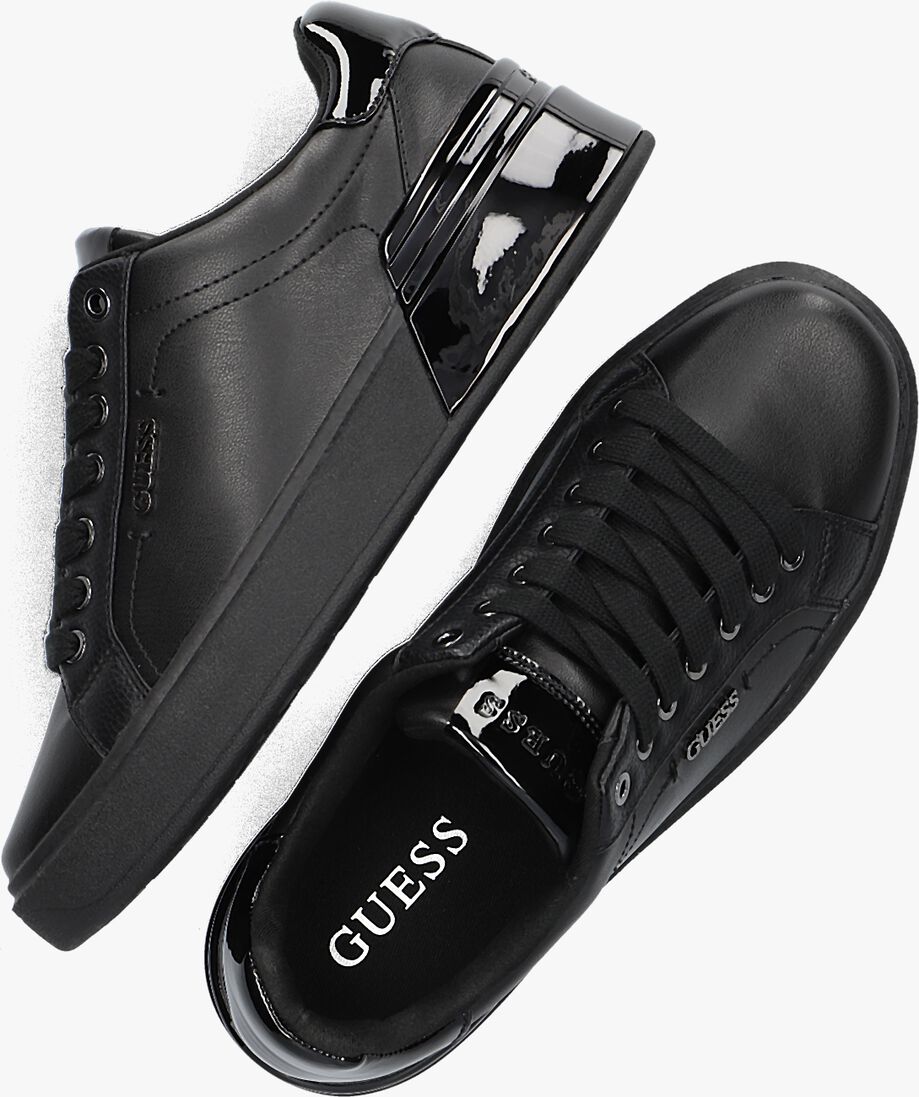 GUESS zwarte guess lage sneakers corlina