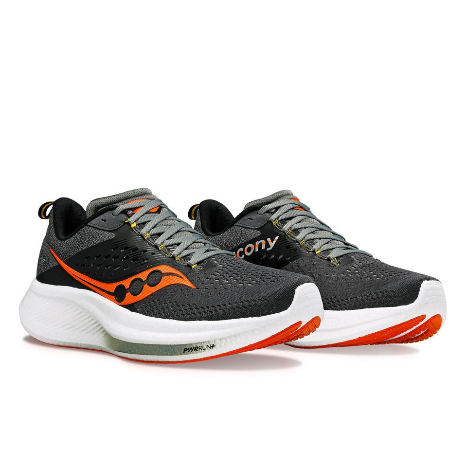 saucony ride 17 herre 1249 20924110 shadow pepper