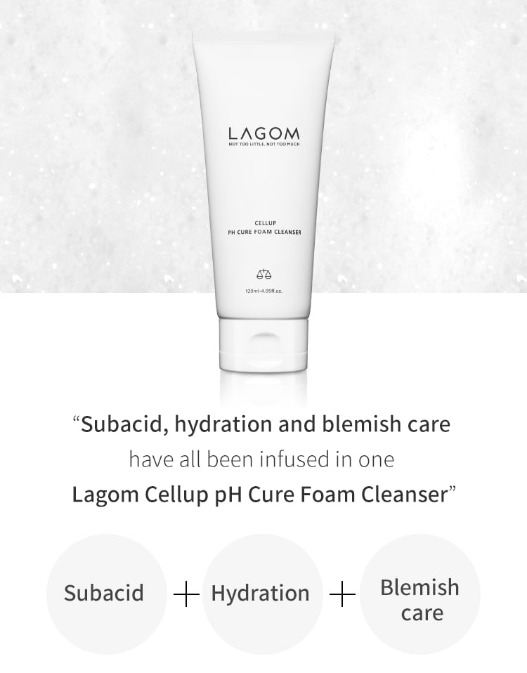 LAGOM - Cellup pH Cure Foam Cleanser Mini