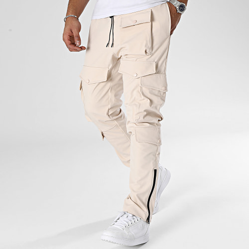 Pantalon Cargo Beige Clair